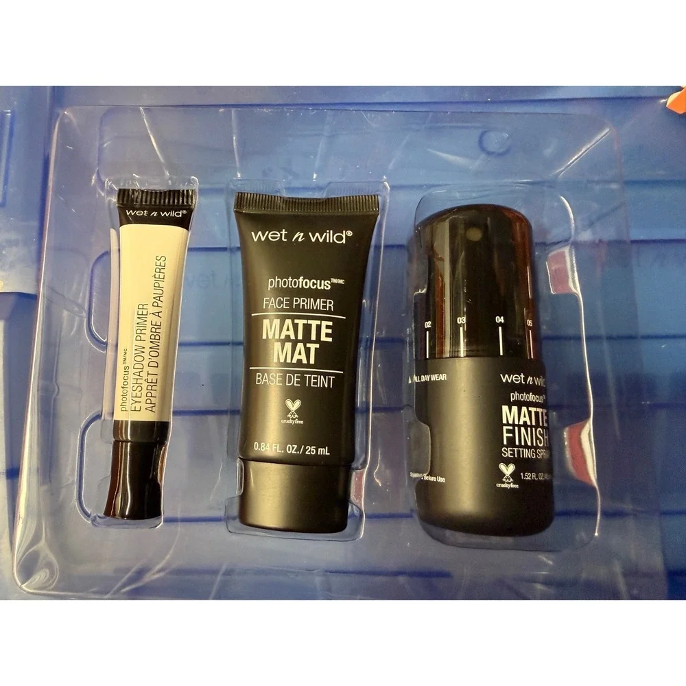 Wet n wild 32 Pan Eyeshadow Palette, Wild Heart Artistry, BRUSH SET & PRIMER SET